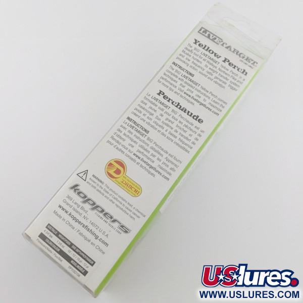 LiveTarget  LIVE TARGET Yellow Perch Deep Diving, Yellow Perch, 35 g wobler #24236