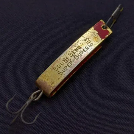 South Bend  Super-Duper 503, złoty/czerwony, 4,5 g błystka wahadłowa #24239