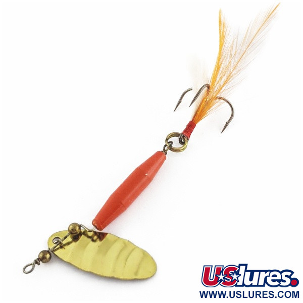 Worth #301, czerwony/czarny/złoty, 9 g błystka obrotowa #24248