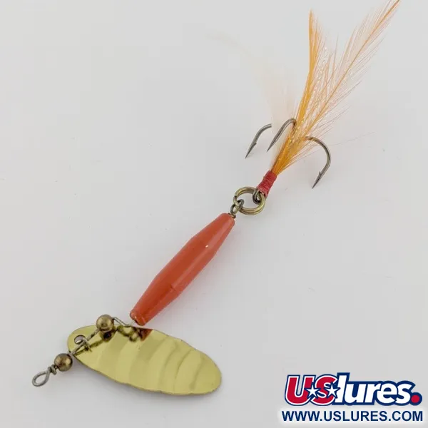  Worth #301, czerwony/czarny/złoty, 9 g błystka obrotowa #24248