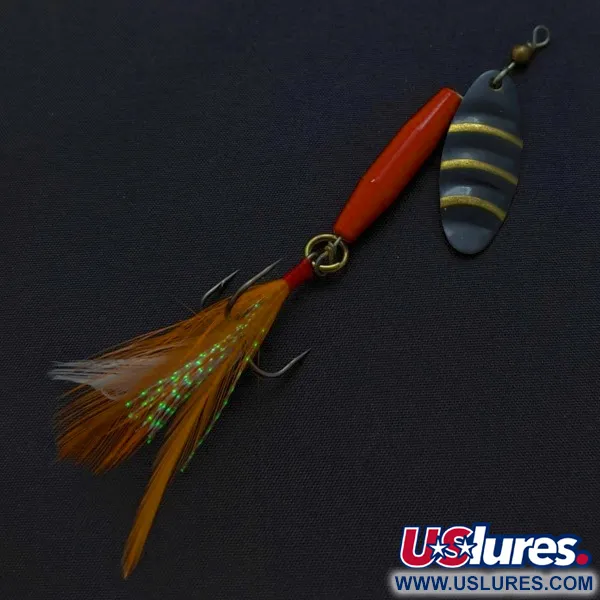  Worth #301, czerwony/czarny/złoty, 9 g błystka obrotowa #24248