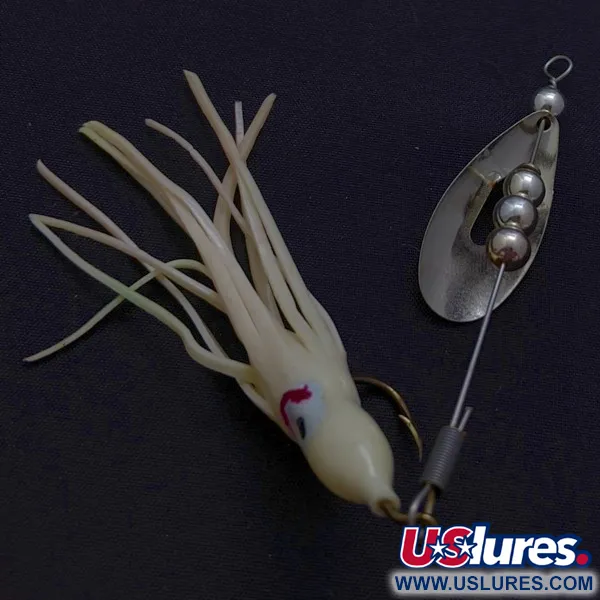  Worth June bug, nikiel/niebieski, 5 g błystka obrotowa #24252