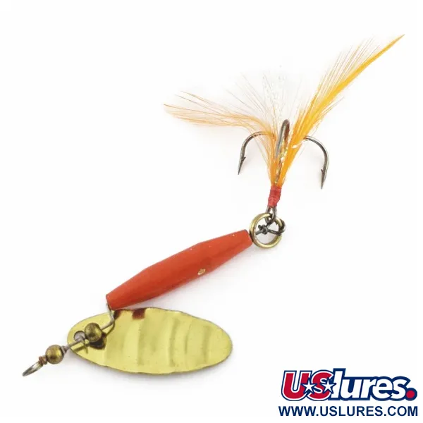  Worth #301, czerwony/czarny/złoty, 9 g błystka obrotowa #24254