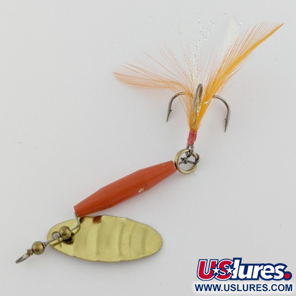 Worth #301, czerwony/czarny/złoty, 9 g błystka obrotowa #24254