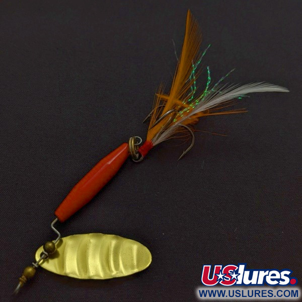 Worth #301, czerwony/czarny/złoty, 9 g błystka obrotowa #24254