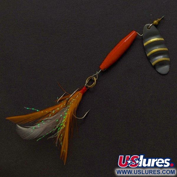 Worth #301, czerwony/czarny/złoty, 9 g błystka obrotowa #24254