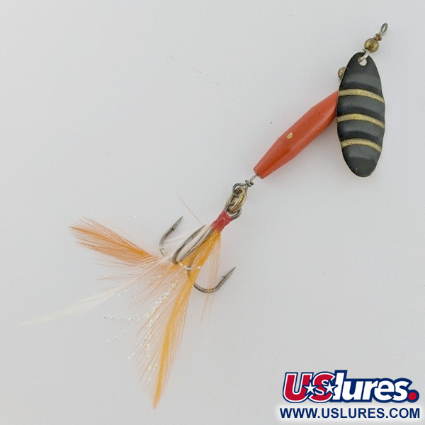 Worth #301, czerwony/czarny/złoty, 9 g błystka obrotowa #24254