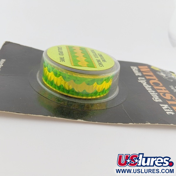 Witchcraft Witchstix Bait Scalloped tape , yellow/green hologram,  g  #24257