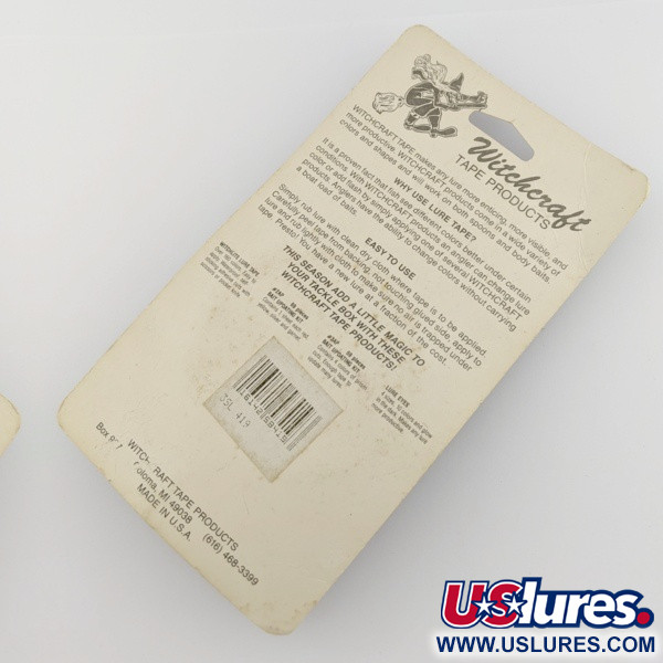 Witchcraft Witchstix Bait Scalloped tape , yellow/green hologram,  g  #24257