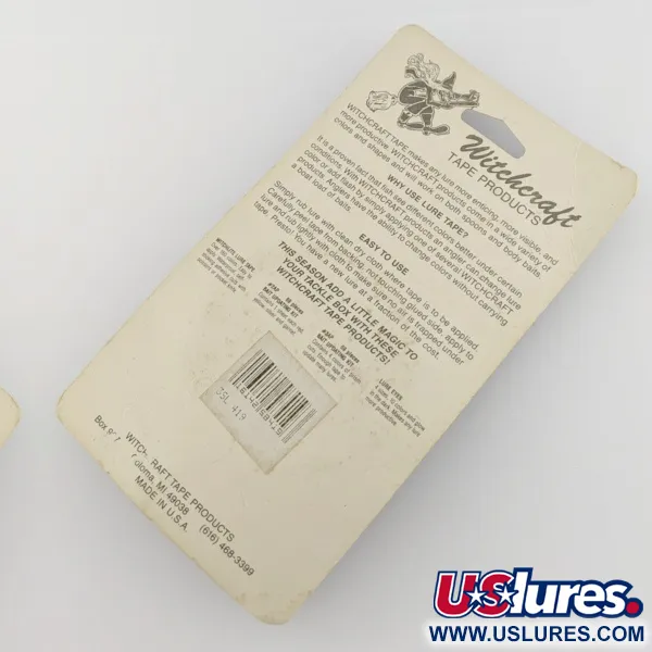 Witchcraft Witchstix Bait Scalloped tape , yellow/green hologram #24257