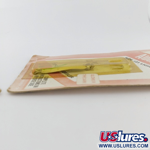 Luhr Jensen Luhr jensen Alpena Diamond #31 Glow, Glo-Flo Green stripe, 4 g błystka wahadłowa #24265