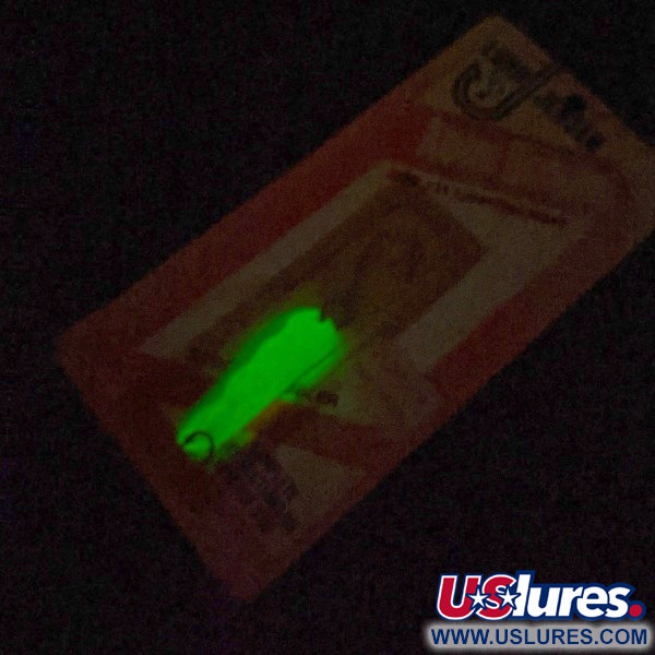 Luhr Jensen Luhr jensen Alpena Diamond #31 Glow, Glo-Flo Green stripe, 4 g błystka wahadłowa #24265