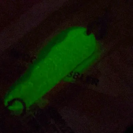 Luhr Jensen Luhr jensen Alpena Diamond #31 Glow​, Glo-Flo Green stripe, 4 g błystka wahadłowa #24265