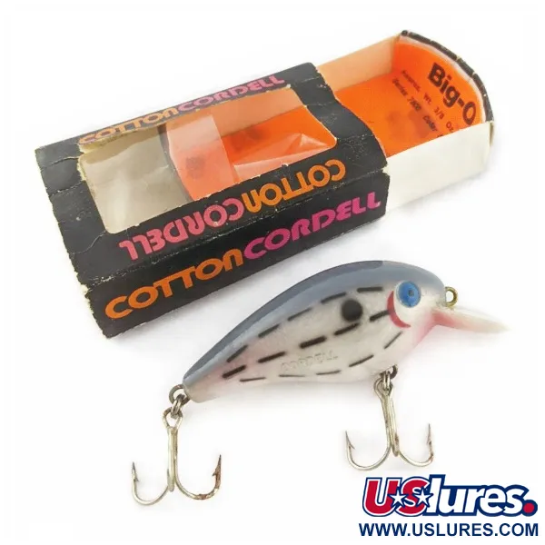  Cotton Cordell Big O, Blue eyes Bar Fish, 14 g wobler #24266