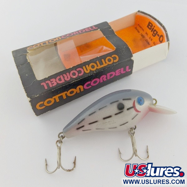  Cotton Cordell Big O, Blue eyes Bar Fish, 14 g wobler #24266