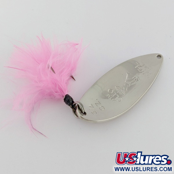 Seneca Little Cleo (Hula Girl), nikiel/niebieski, 21 g błystka wahadłowa #24270