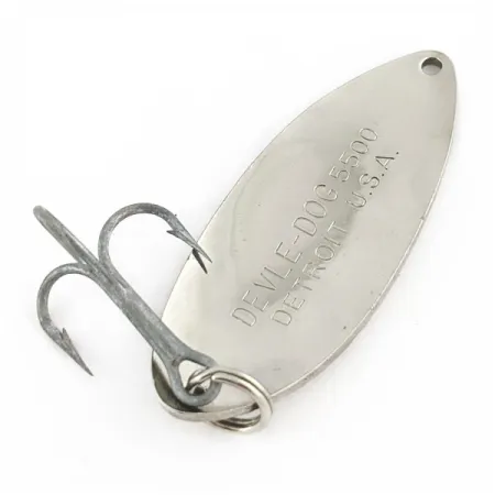 Eppinger Dardevle Devle Dog 5500 Detroit (1980 s), nikiel, 21 g błystka wahadłowa #24271