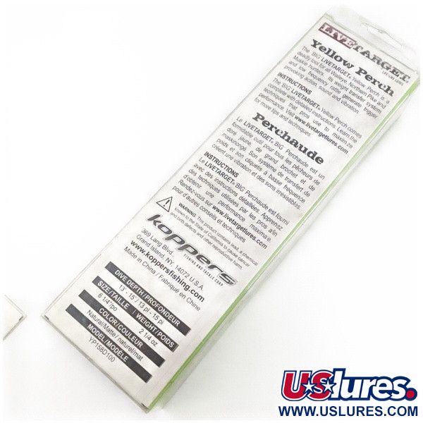 LiveTarget  LIVE TARGET Yellow Perch 16 Deep Diving, Yellow Perch, 90 g wobler #24273