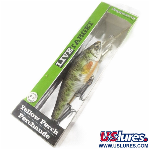 LiveTarget  LIVE TARGET Yellow Perch 16 Deep Diving, Yellow Perch, 90 g wobler #24273