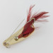 Błystka antyzaczepowa Weezel bait Rex Spoon, gold, 12 g błystka wahadłowa #24276