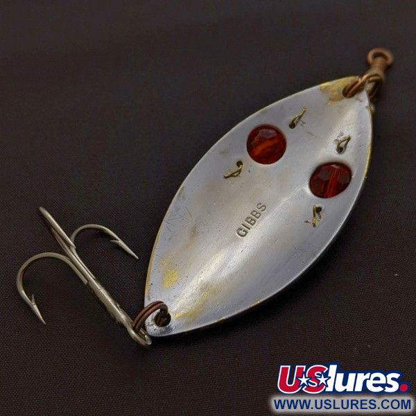 Gibbs Ruby Eye Wiggler, złoto/niebieskie oczy, 25 g błystka wahadłowa #24277