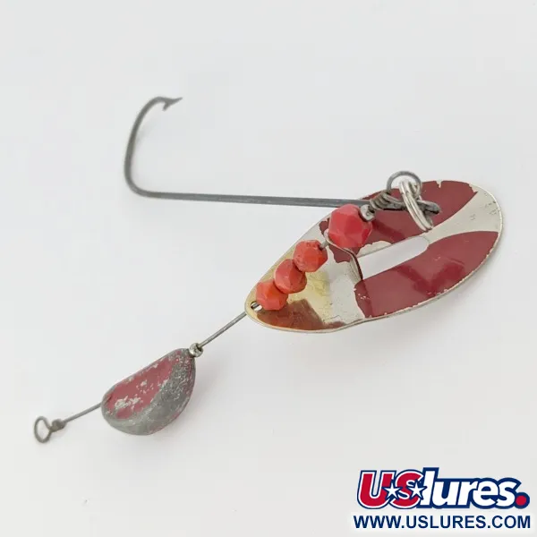  Weller June-Bug Stripe-on, srebrozłoto, 14 g błystka obrotowa #24278