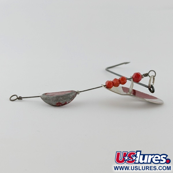 Weller June-Bug Stripe-on, srebrozłoto, 14 g błystka obrotowa #24278