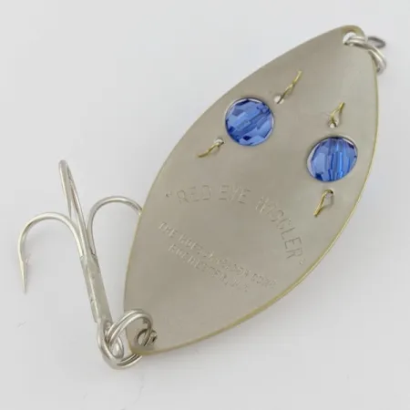 Hofschneider Red Eye Wiggler, srebrne/mosiężne/, 25 g błystka wahadłowa #24287