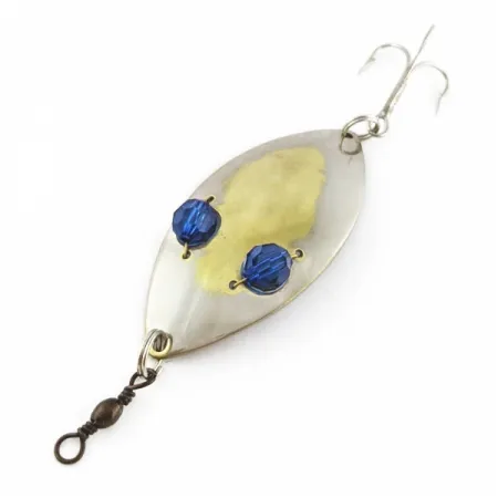 Hofschneider Red Eye Wiggler, srebrne/mosiężne/, 25 g błystka wahadłowa #24287