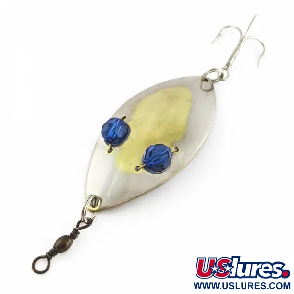 Hofschneider Red Eye Wiggler, srebrne/mosiężne/, 25 g błystka wahadłowa #24287