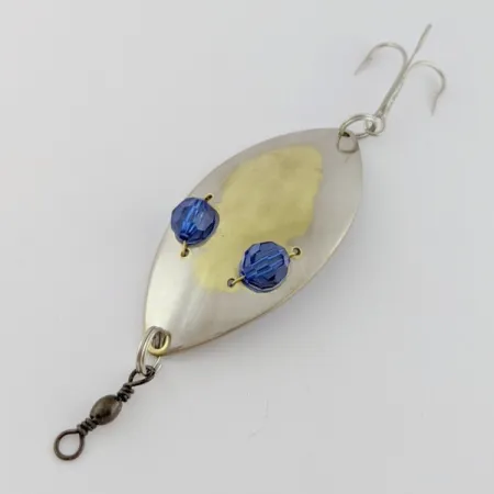 Hofschneider Red Eye Wiggler, srebrne/mosiężne/, 25 g błystka wahadłowa #24287