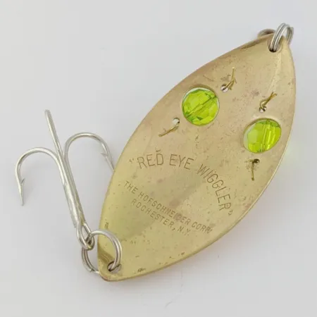 Hofschneider Red Eye Wiggler, gold/green, 25 g błystka wahadłowa #24288