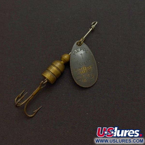  Mepps Aglia 1 (1950s), black, 3,5 g błystka obrotowa #24290