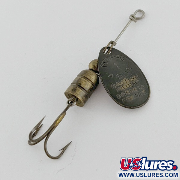  Mepps Aglia 1 (1950s), black, 3,5 g błystka obrotowa #24290