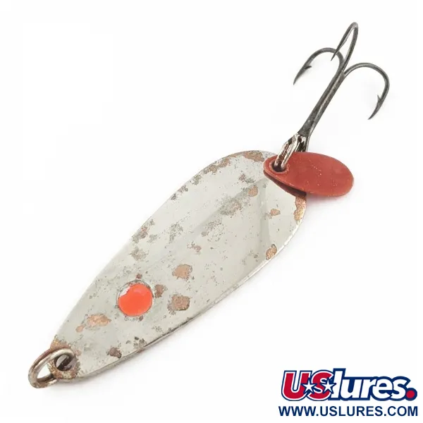 Les Davis Hotrod, нікель/червоний, 14 g błystka wahadłowa #24306