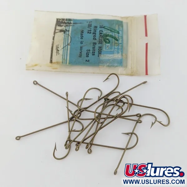 Mustad Sears Carlise hooks size 2