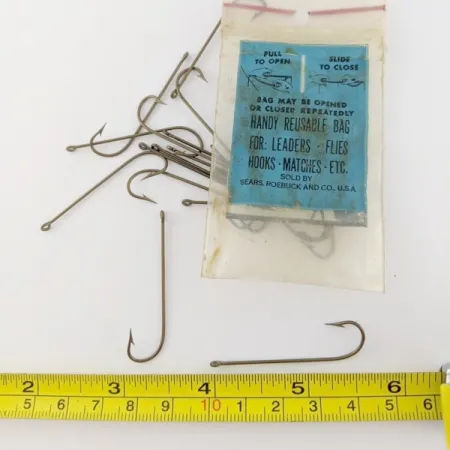 Mustad Sears Carlise hooks size 2 #24308
