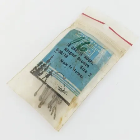 Mustad Sears Carlise hooks size 2 #24308