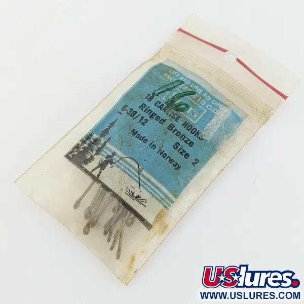 Mustad Sears Carlise hooks size 2