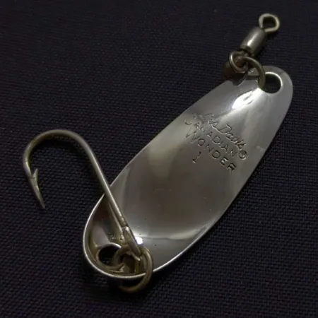 Les Davis Canadian Wonder 1, nikiel/zloto, 2,5 g błystka wahadłowa #24314