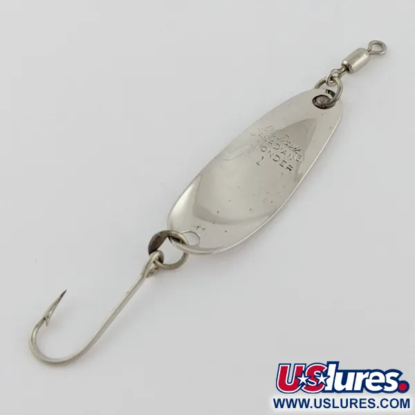  Les Davis Canadian Wonder 1, nikiel/zloto, 2,5 g błystka wahadłowa #24314