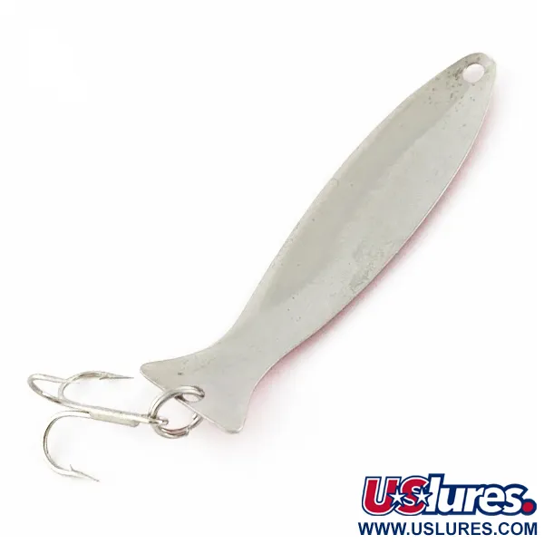  Worth Fly Rod Demon , czerwony/biały/nikiel, 2,5 g błystka wahadłowa #24332