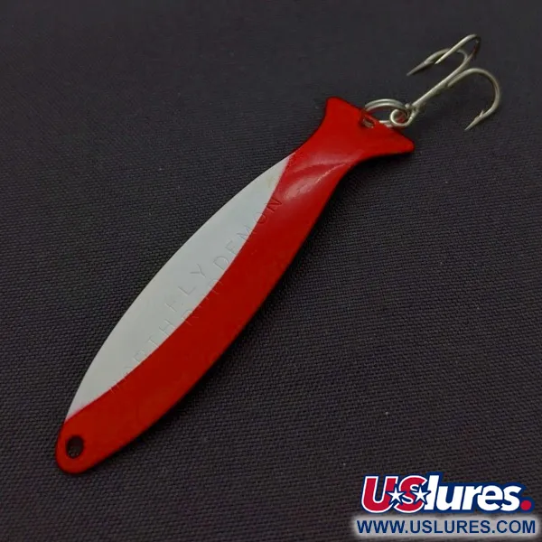  Worth Fly Rod Demon , czerwony/biały/nikiel, 2,5 g błystka wahadłowa #24332