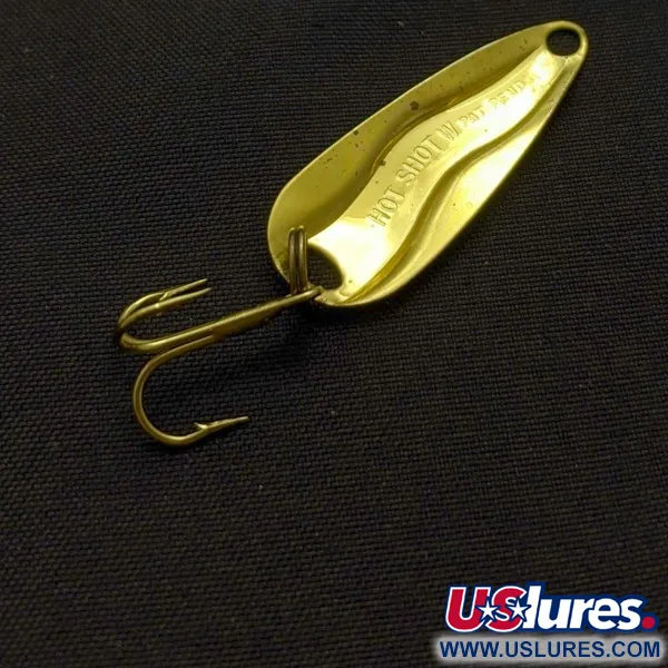 Luhr Jensen Hot Shot W, złoto, 1,3 g błystka wahadłowa #24334