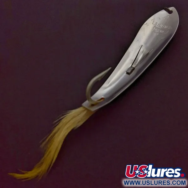 L. B. Huntington Company Inc LB Huntington Drone Spoon, nikiel, 25 g błystka wahadłowa #24335