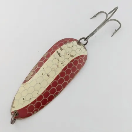 Eppinger Dardevle Huskie Junior Detroit (1950s), nikiel/czerwony, 58 g błystka wahadłowa #24338