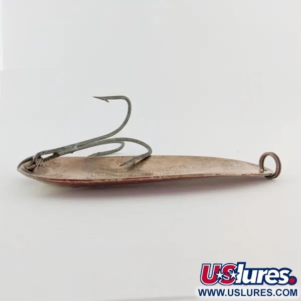 Eppinger Dardevle Huskie Junior Detroit (1950s), nikiel/czerwony, 58 g błystka wahadłowa #24338