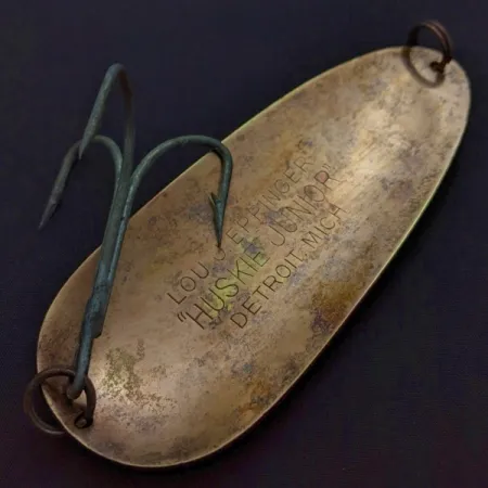 Eppinger Dardevle Huskie Junior Detroit (1950s), nikiel/czerwony, 58 g błystka wahadłowa #24338