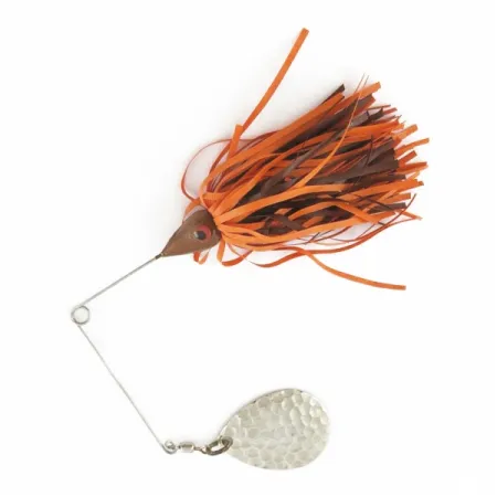 Bomber the Classics bushwhacker spinnerbait, nikiel/orange, 12 g błystka obrotowa #24340