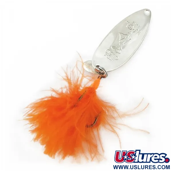 Seneca Little Cleo (Hula Girl), nikiel/niebieski, 14 g błystka wahadłowa #24349